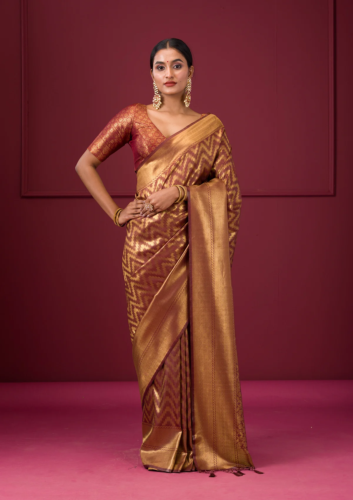 Muhuratham Lehenga Saree